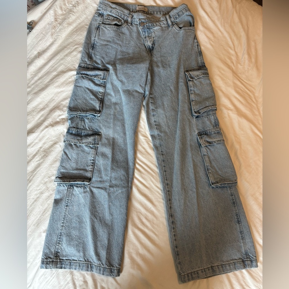 Pacsun Asymmetrical Baggy Cargo Jean | 27 - Picture 4 of 5